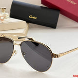 Front view of Cartier unisex sunglasses
