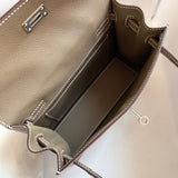 Close-up detail of structured bag design
