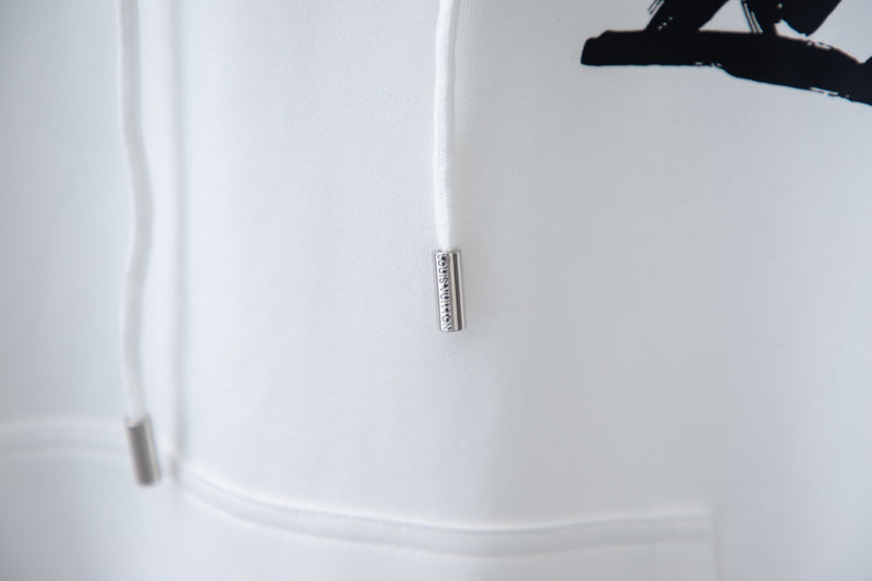 Front view of Louis Vuitton luxury clothing with relaxed-fit cut