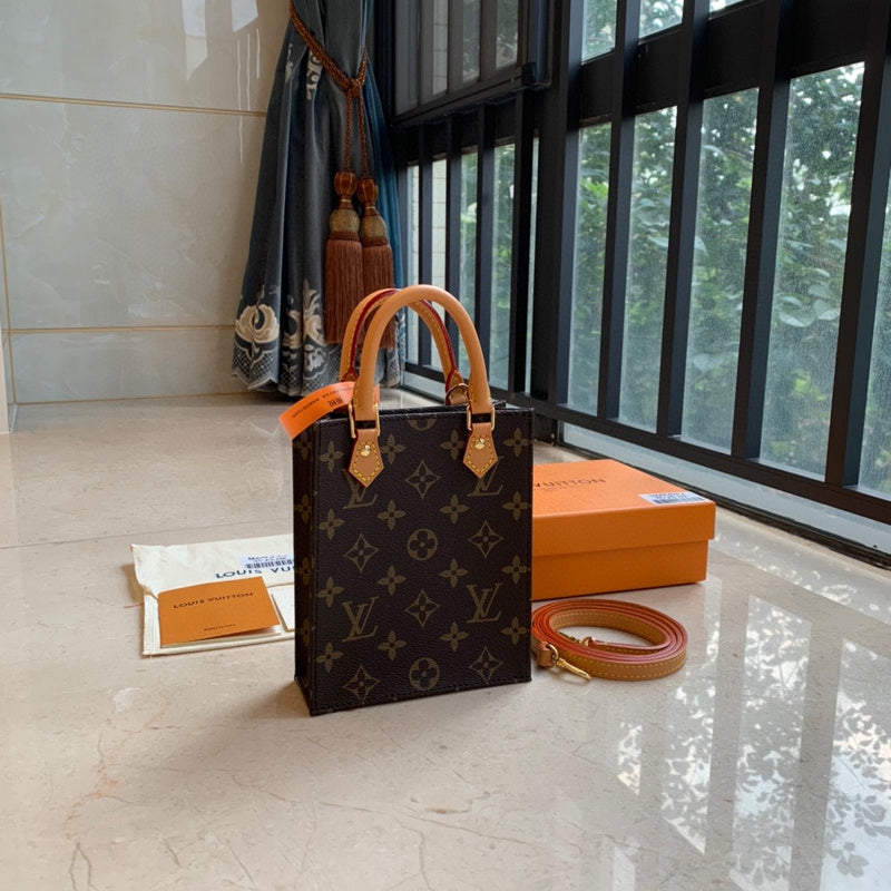 Front view of sleek polished women's handbag – women's premium purse