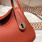 Side view of everyday-ready structured handbag