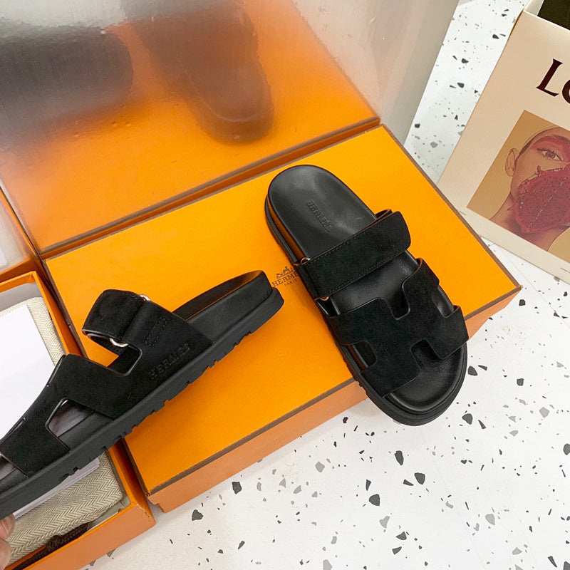 Hermes sandals Style 164 - back heel detail