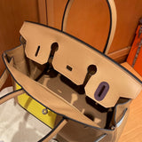 Close-up detail of timeless bag design