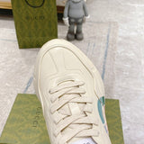 Gucci sneakers detailed view showing premium designer craftsmanship