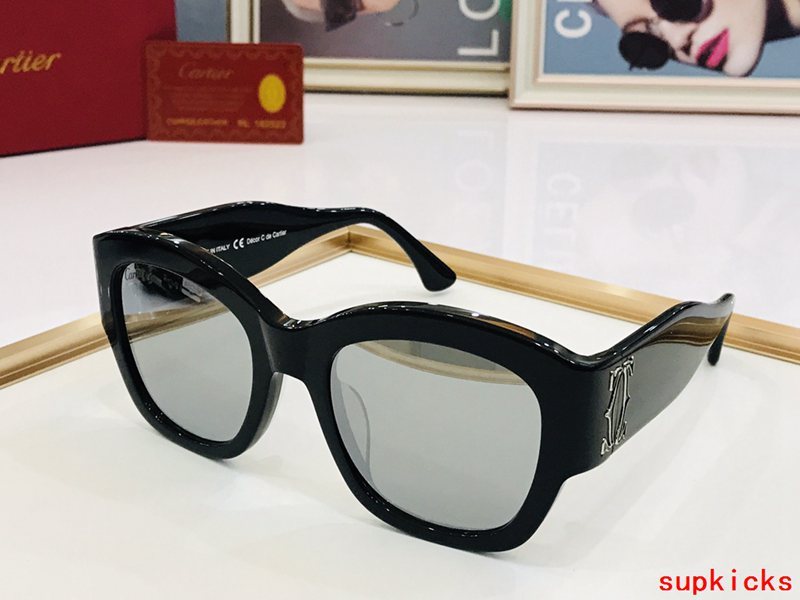 Full view of Cartier unisex sunglasses