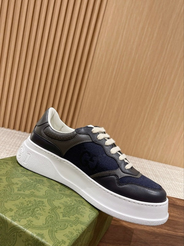 Gucci two-tone luxury sneakers view 8 streetwear statement look