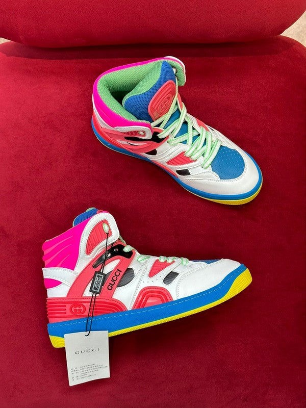 Gucci two-tone luxury sneakers view 7 streetwear statement look