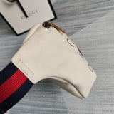 Back view of signature sleek women's handbag – women's designer-style accessory