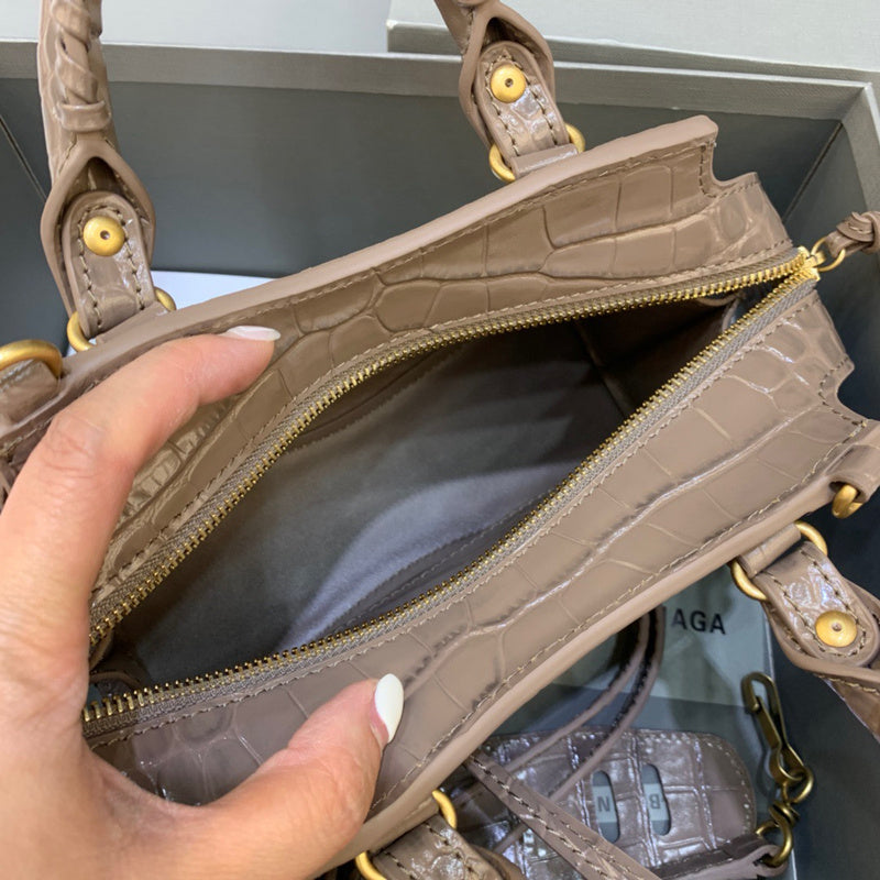 Contemporary Premium PU Leather Handbag - Versatile Everyday Design | Women's Premium Handbag #332 - styled full view (image 7) of designer-inspired handbag