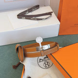 Side view of smart structured handbag