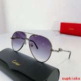Side view of Cartier unisex sunglasses
