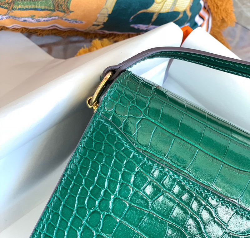 Interior view of elegant premium bag