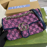 Handle and strap detail of polished statement women's handbag – women's premium purse