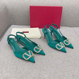Valentino Garavani designer shoes full view