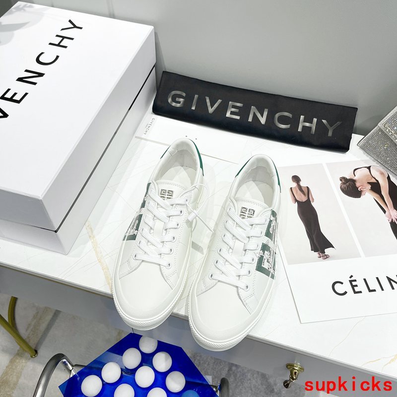 Givenchy shoes Style 049 - front view, sleek modern silhouette