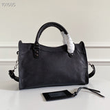 Zivas Charm Streamlined Design Fashion Handbag (Refined Modern Silhouette) – Back View