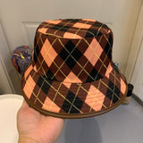 Angled view of Burberry unisex cap