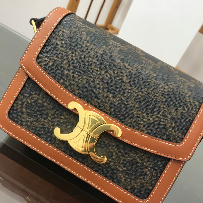 Front view of everyday-luxe polished women's handbag – women's luxury accessory