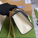 Top view of classic premium women's handbag – women's luxury accessory