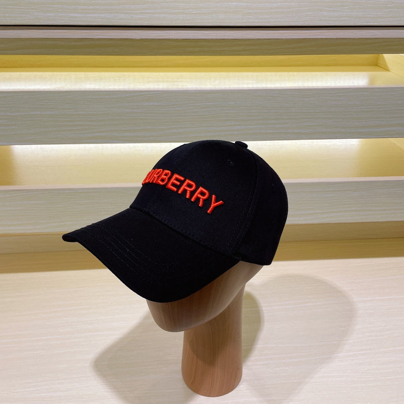 Front view of Burberry unisex cap