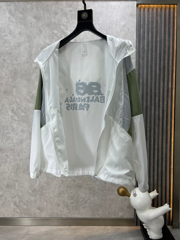 Close-up of Balenciaga designer clothing craftsmanship
