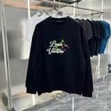 Back view of Louis Vuitton luxury clothing with relaxed-fit cut