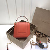 Chic Vegan Leather Handbag - Modern Structured Build | Women's Statement Accessory #1758 - hardware and detail close-up (image 5) of designer-inspired handbag