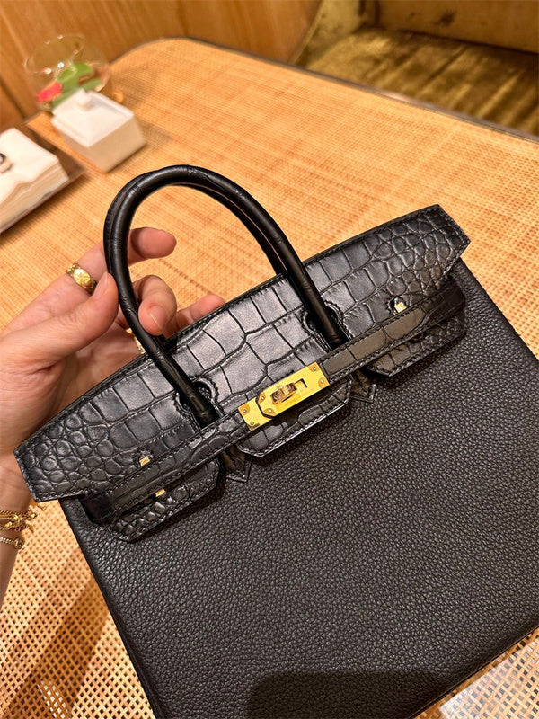 sophisticated top-handle bag detail view showing craftsmanship 8
