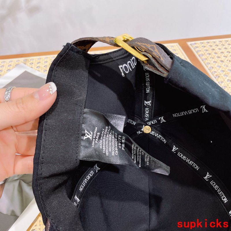 Angled view of Louis Vuitton unisex cap