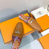 Hermes sandals Style 170 - angled studio shot