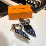 Louis Vuitton shoes Style 209 - logo and branding close-up