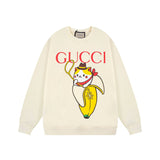Back view of Gucci luxury clothing with contemporary cut