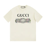 Back view of Louis Vuitton cotton t-shirt with contemporary cut
