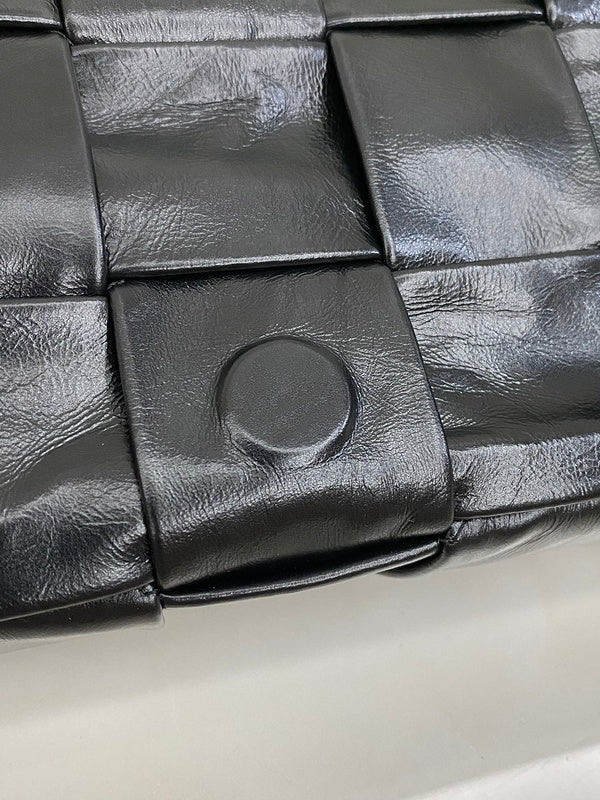 Chic Vegan Leather Handbag - Premium Craftsmanship Detailing | Women's Fashion Handbag #1641 - styled full view (image 7) of designer-inspired handbag