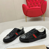 Gucci sneakers detailed view showing premium designer craftsmanship