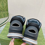 Gucci all-black luxury sneakers view 8 low-top design