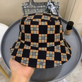 Angled view of Burberry unisex cap