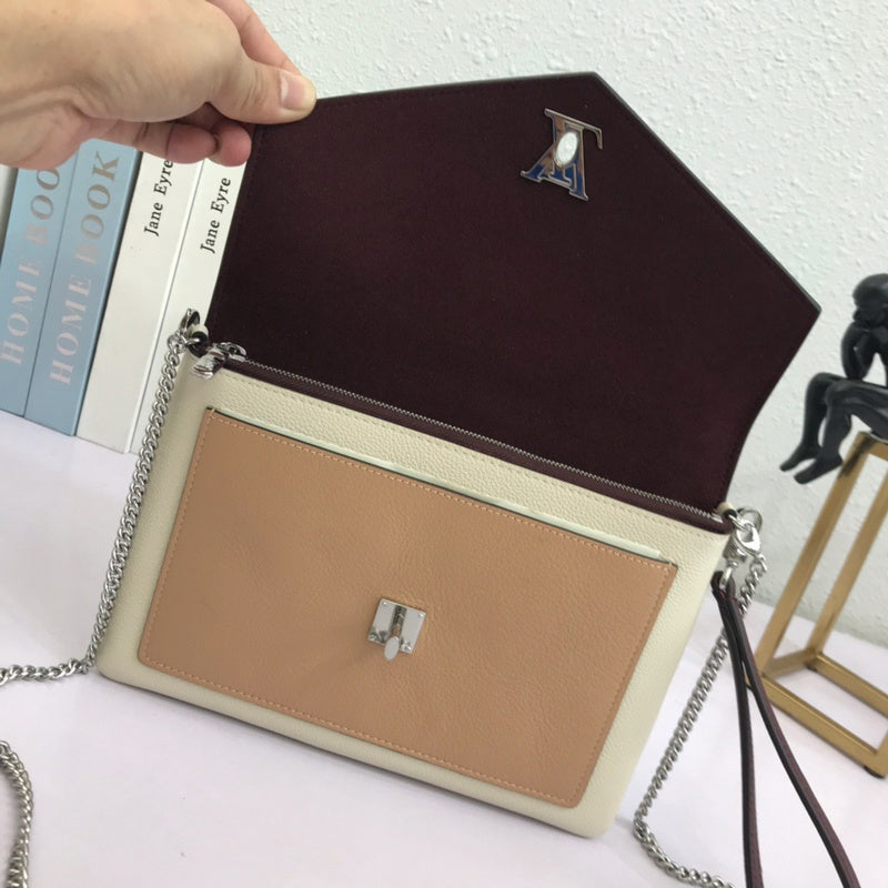 Top view of polished premium women's handbag – women's luxury handbag