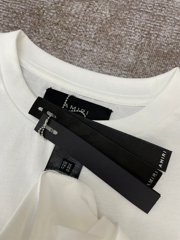 Amiri t-shirt front view designer style