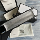Back view of chic statement women's handbag – women's statement bag