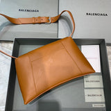 Effortless Faux Leather Handbag - Statement Silhouette | Women's Fashion Handbag #524 - side angle view (image 2) of designer-inspired handbag