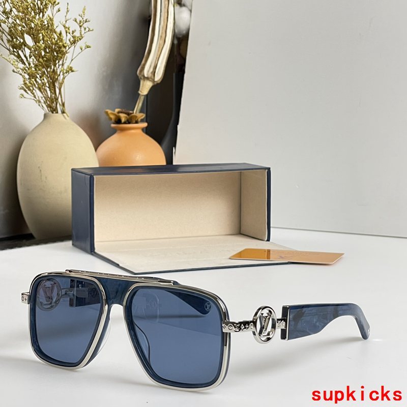 Front view of Louis Vuitton unisex sunglasses
