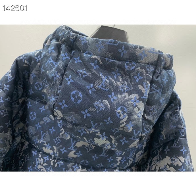 Back view of Louis Vuitton luxury clothing with streetwear-inspired cut