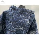 Back view of Louis Vuitton luxury clothing with streetwear-inspired cut
