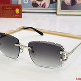 Front view of Cartier unisex sunglasses