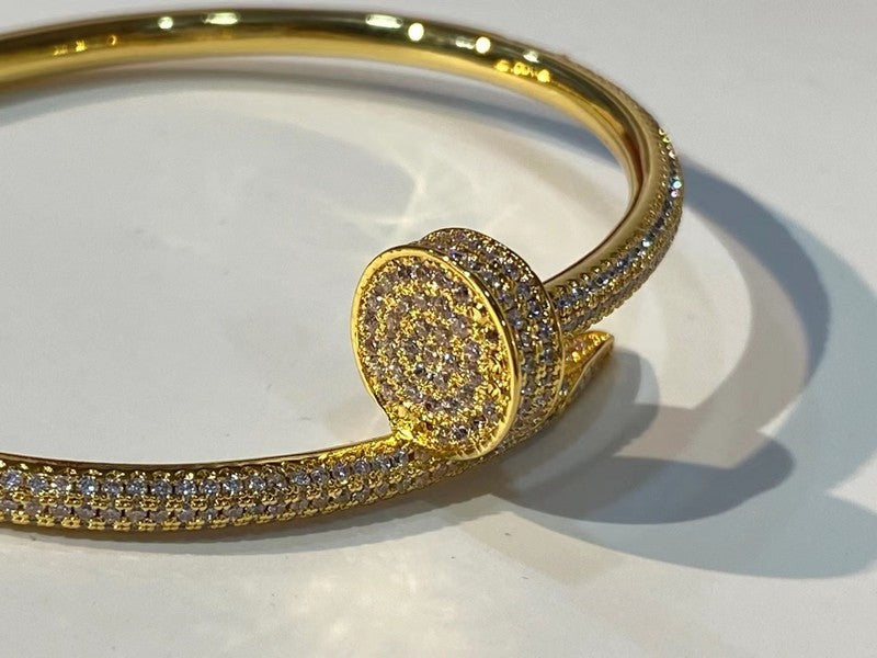Angled view of Cartier unisex jewelry piece