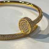 Angled view of Cartier unisex jewelry piece