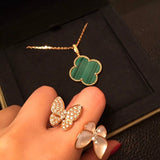 Front view of Van Cleef & Arpels unisex jewelry piece