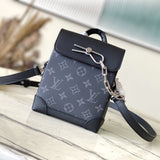  Polished top-handle bag front view