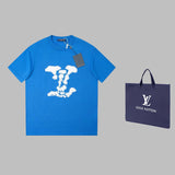 Front view of Louis Vuitton cotton t-shirt with relaxed-fit cut